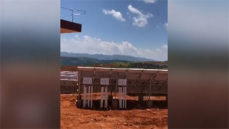 Sistema de bombeo solar de 150kW para riego en Yunnan